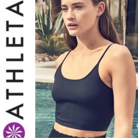 Holiday Sale: Athleta Karma Twist Back Cami Crop Top Bundle - Picture 4 of 5
